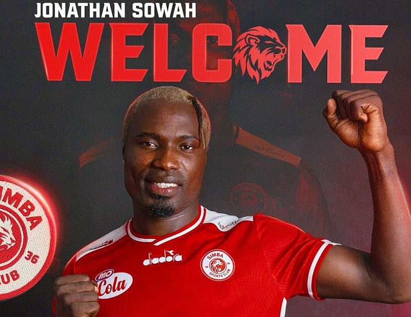 Tanzanian side Simba SC announce signing of striker Jonathan...