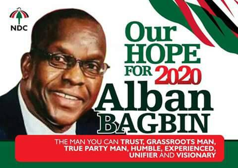 NDC Race 2020: Bagbin For President 2020 Posters Emerge