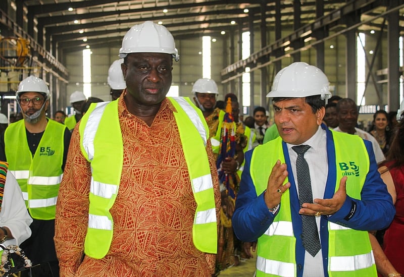 Ghana Commissions West Africa's Largest Steel Factory