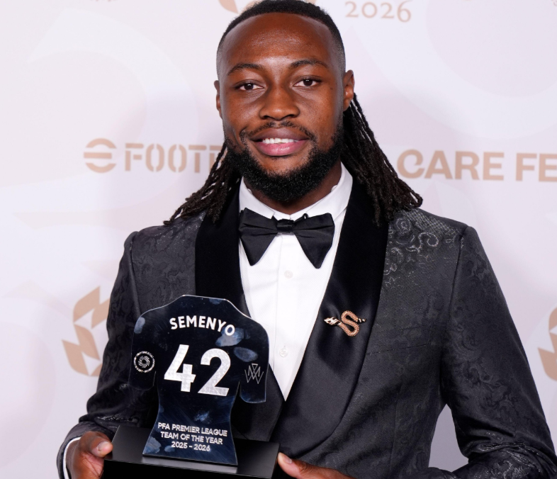 Antoine Semenyo becomes first Ghanaian named in PFA Premier League Team of the Year