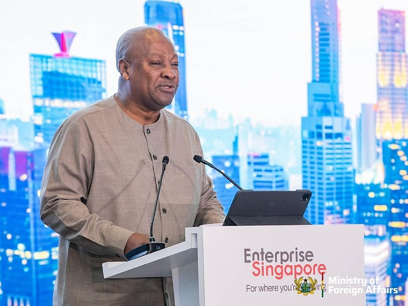 President Mahama secures US$1bn investment in Singapore