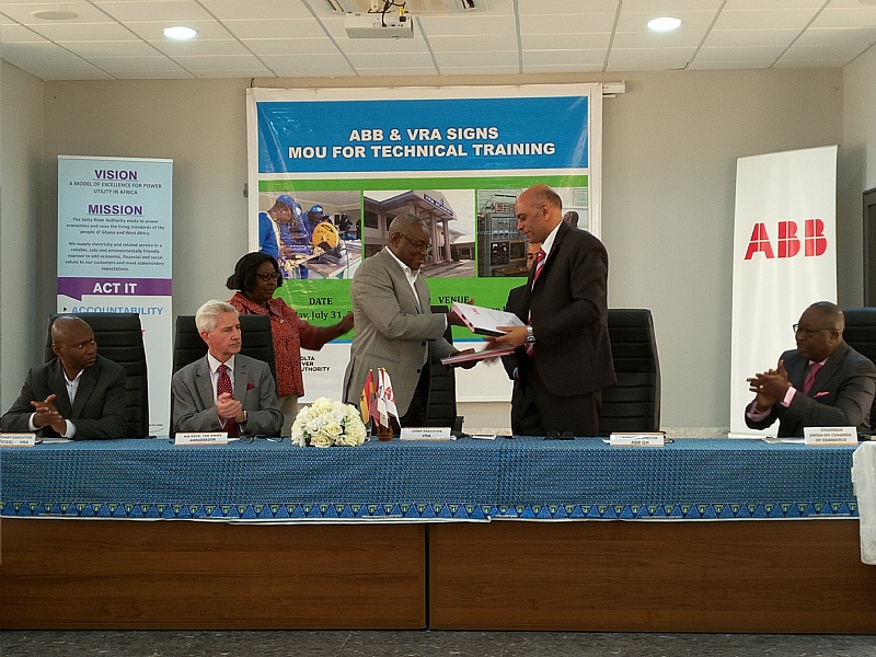 VRA, ABB Signs MoU on Technical Training
