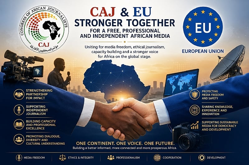 European Commission recognizes Congress of African Journalists as growing force in Africa’s media future