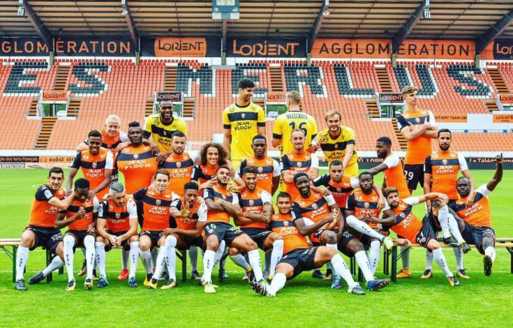 Majeed Waris Shows Up For Lorient’s Team Photo Shoot