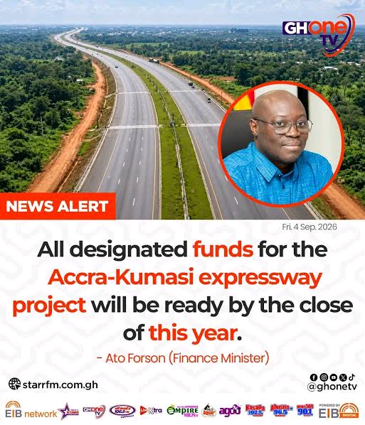 Accra–Kumasi Expressway Will Lay Foundation for North–South Connectivity — Ato Forson