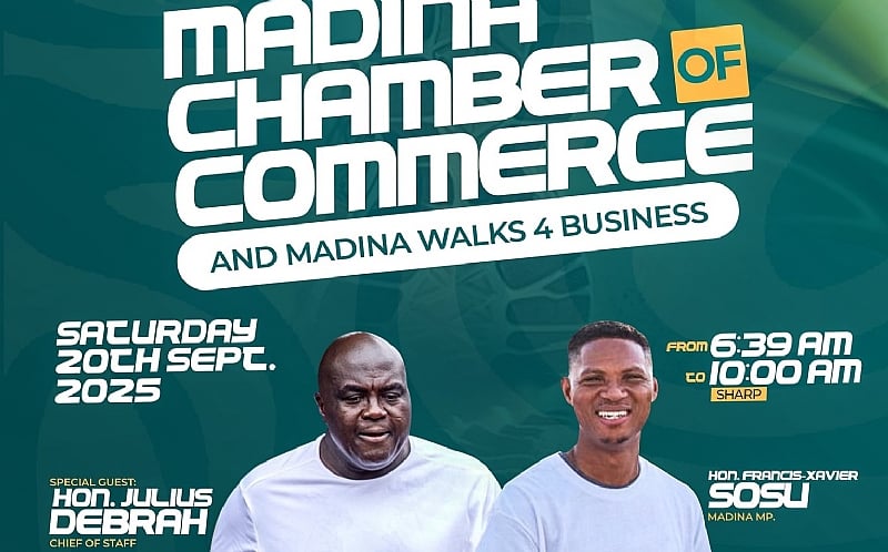 Julius Debrah, Xavier Sosu to lead launch of Madina Chamber of Commerce