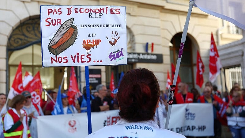 France roiled by anti-austerity protests as unions demand budget rethink