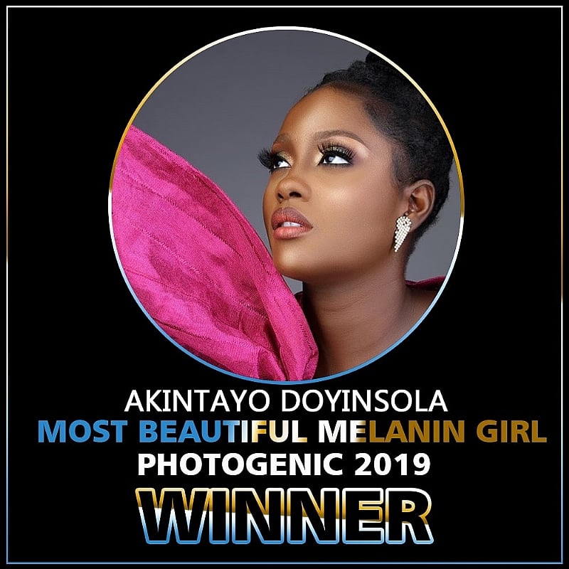 Check Out Most Beautiful Melanin Girl In Nigeria World 2019 Winners