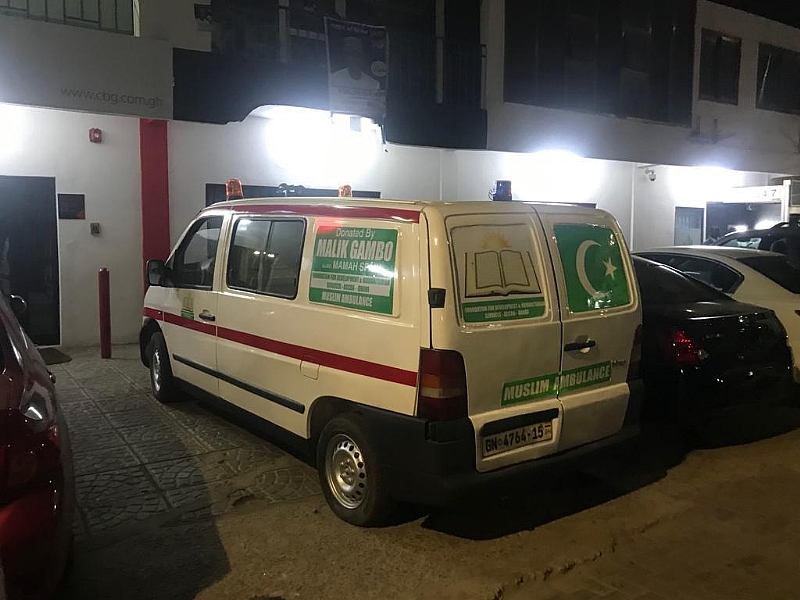 Mahama Spain Donates Ambulance To Community