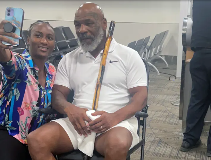 Mike Tyson explains ‘health problem’ after he was spotted in a wheelchair