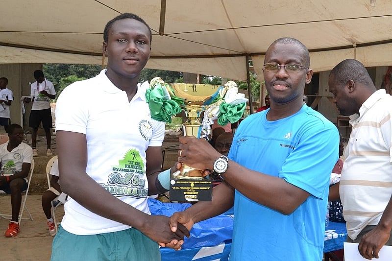 Salifu Is Mess Tennis Ball Boy Champ