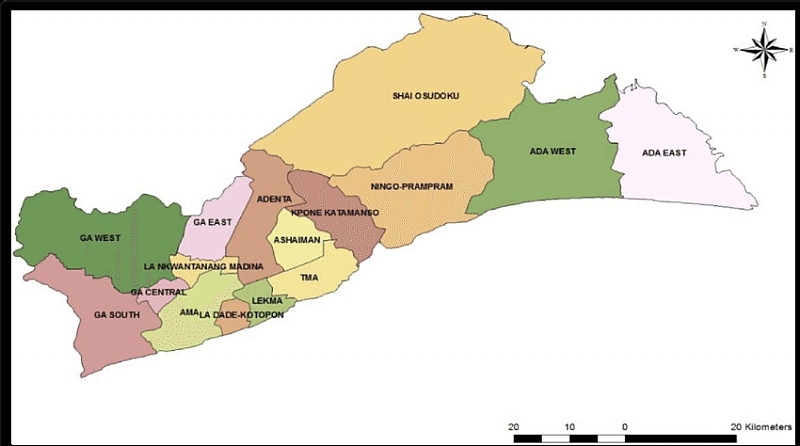 Greater Accra now the most populous region in Ghana with 5,446,237 ...