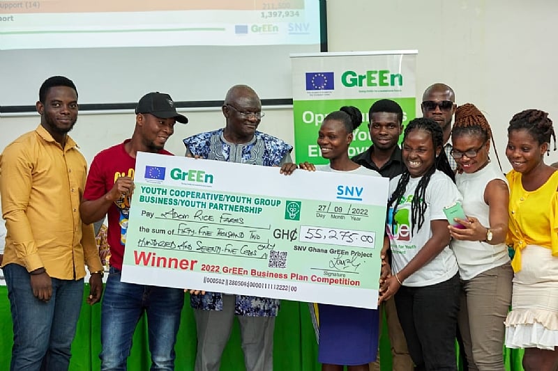 SNV Ghana’s GrEEn Project supports 51 SMEs with GHS 1.3 million grants