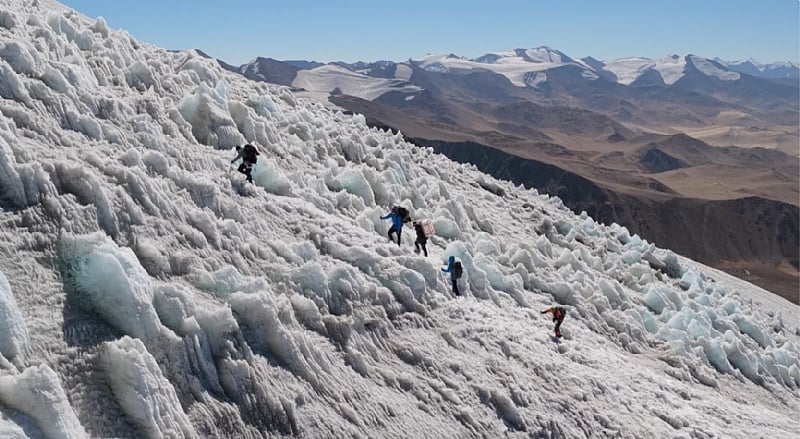 New International expedition to reveal and preserve the ice memoryfrom the iconic Pamir glaciers in Tajikistan