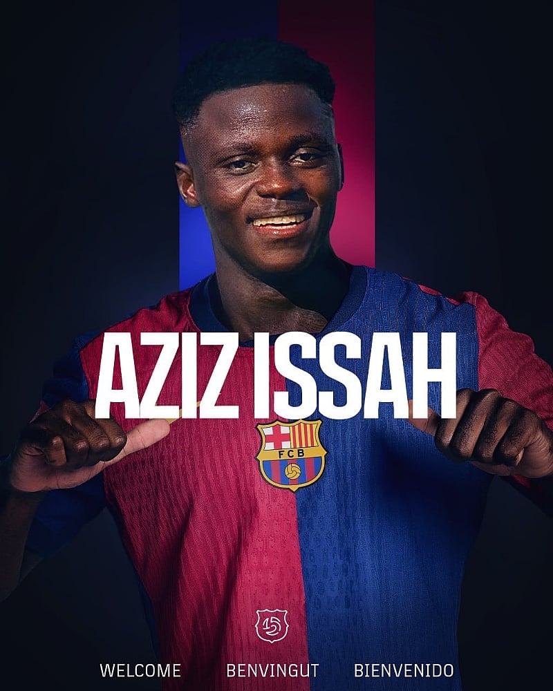 Spanish Side FC Barcelona Announce Loan Signing Of Ghanaian Teenage ...