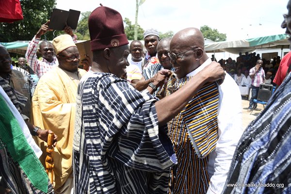 Wa Chiefs Confer ‘Chief Of Patience’ Title On Nana Addo