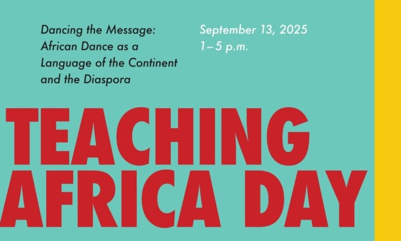 Smithsonian’s Teaching Africa Day 2025 to celebrate African dance