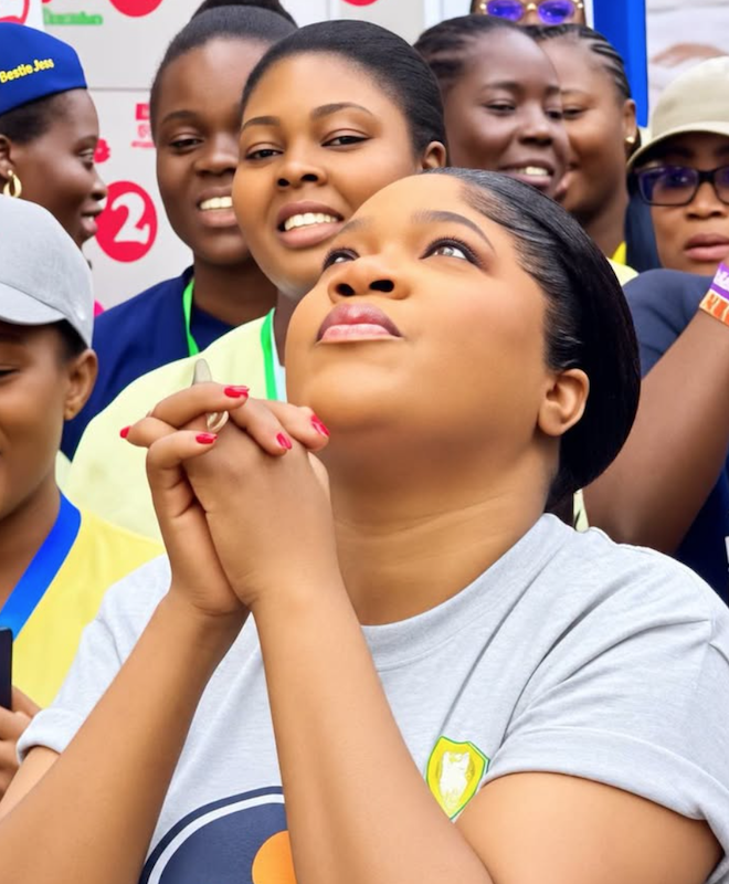 Toyin Abraham Celebrates Fans For Promoting 'Bestie' On the Streets