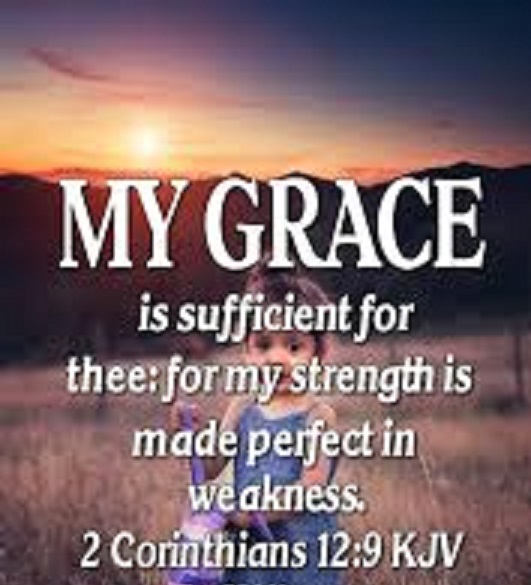 My Grace Is Sufficient For Thee