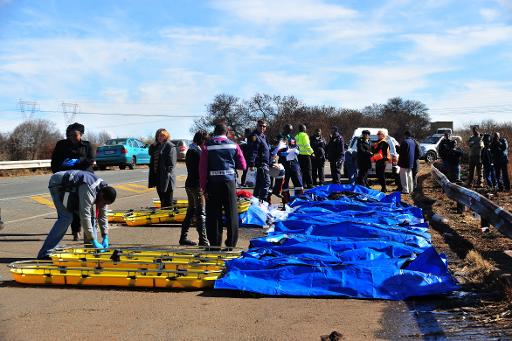 29 killed in S.Africa bus accident