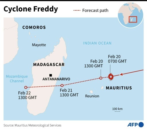 Mauritius Braces For Intense Cyclone Freddy