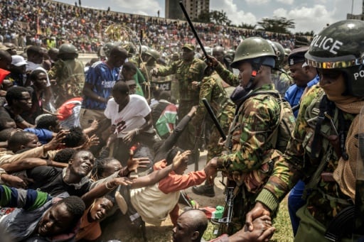 Two dead in stampede at Kenya funeral for opposition leader O