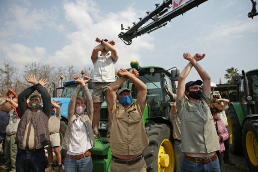 South African Farmers Protest Attacks