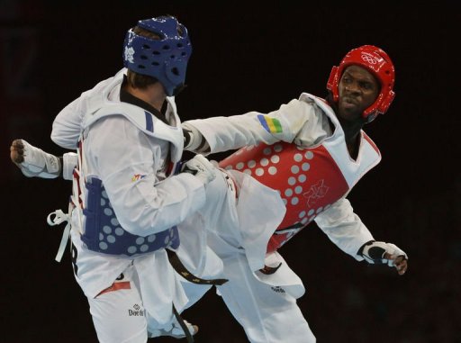 Gabon fighter makes Olympic history