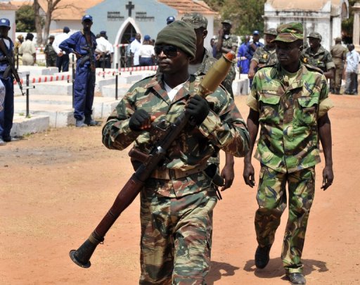 'Gunbattle' at Guinea-Bissau army barracks