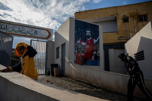 Salah admired from afar in his Egypt home village as club tensions swirl