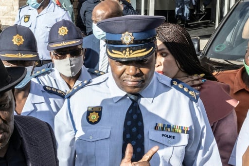 South Africa suspends police chief over corruption case