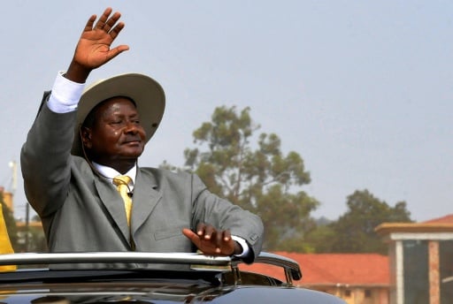 Uganda's Museveni holds final rally as foreign media barred