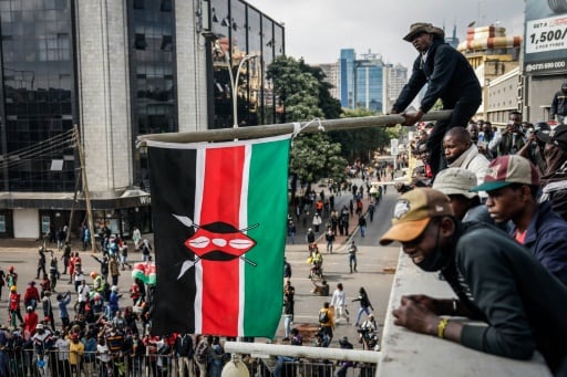 Kenyans take to the streets for protest anniversary