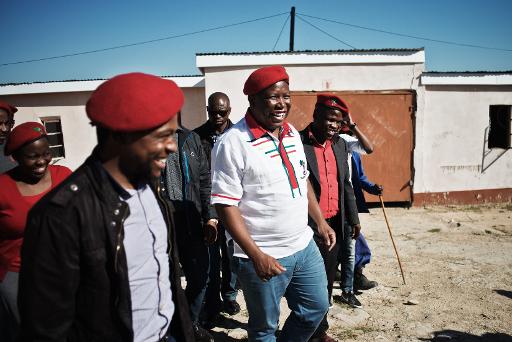 S.Africa public broadcaster bans firebrand Malema's ad