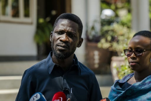 Ugandan opposition leader says wife in hospital after assault