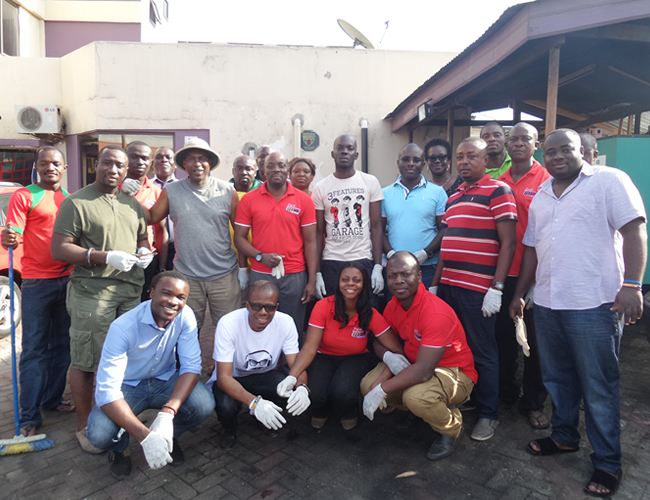 Photos: Joy FM staff take part in National Sanitation Day