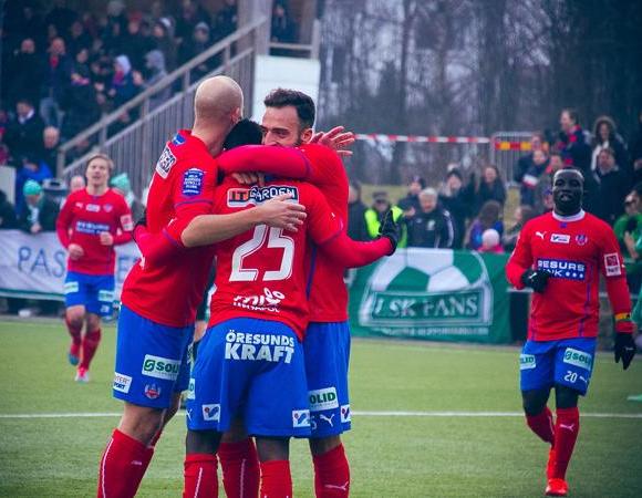 Red-hot Accam scores fifth Svenska Cupen goal to power Helsingborg IF to  semis