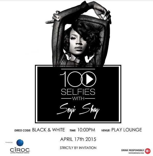 100 Selfies With Seyi Shay Abuja This Weekend