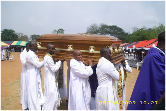 biography of a dead person in ghana