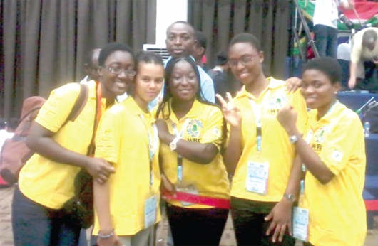 Aburi Girls� excels at Olympia 2013