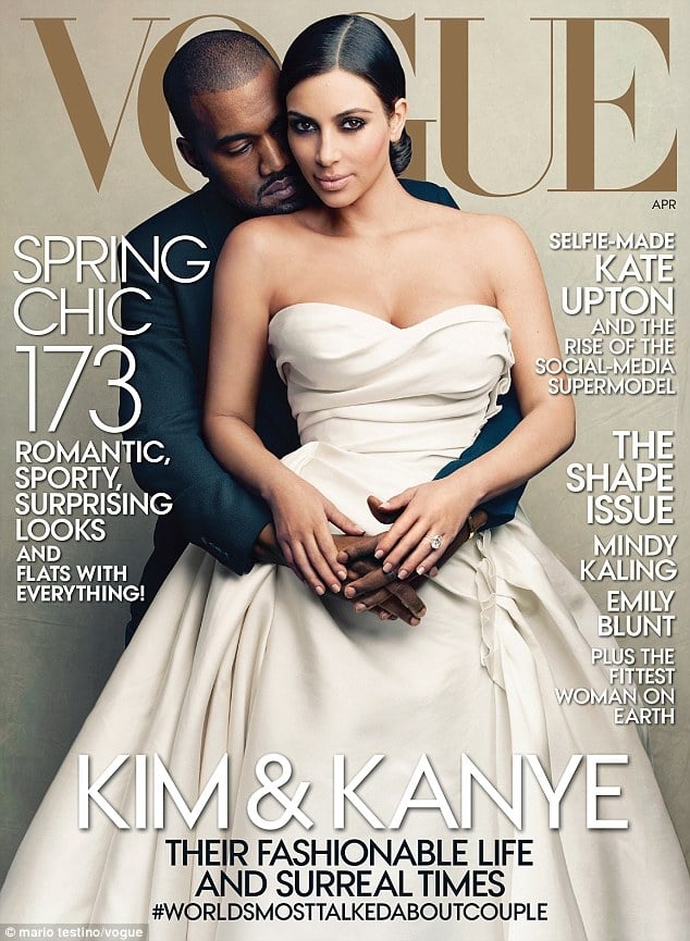 Kim And Kanye's Controversial Vogue Cover Sells 500,000 Copies ...