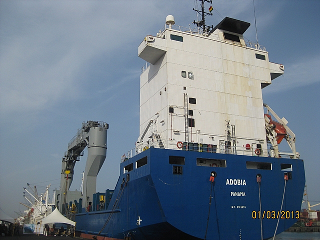 Ghanaian-owned, multi-purpose cargo shipping vessel launched