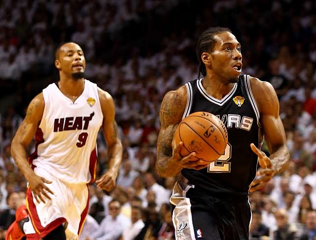 The San Antonio Spurs Burst Away From The Miami Heat