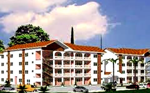 72 government affordable housing flats near completion
