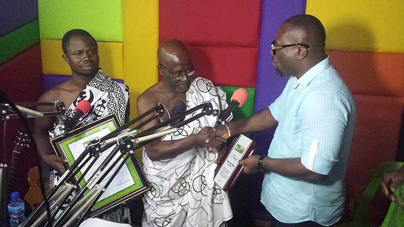 Okay FM Honoured Legendary Guitarist Agya Koo Nimo