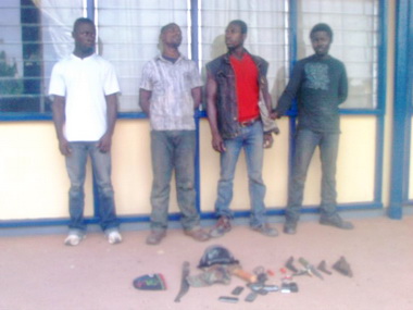 Kumasi: Police gun down robber, nab four others