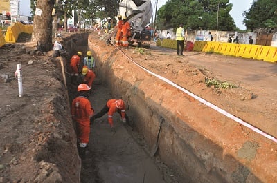 Work on Nkrumah Circle interchange begins