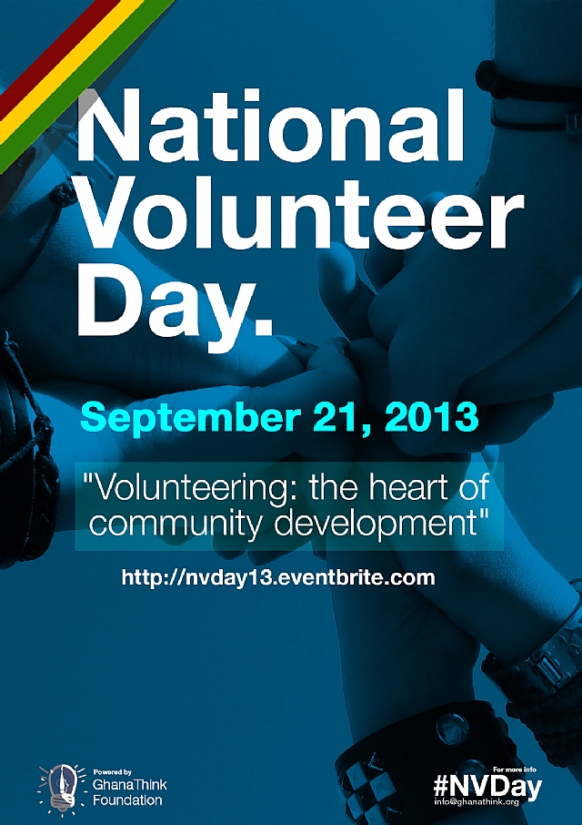 21st September Is National Volunteer Day