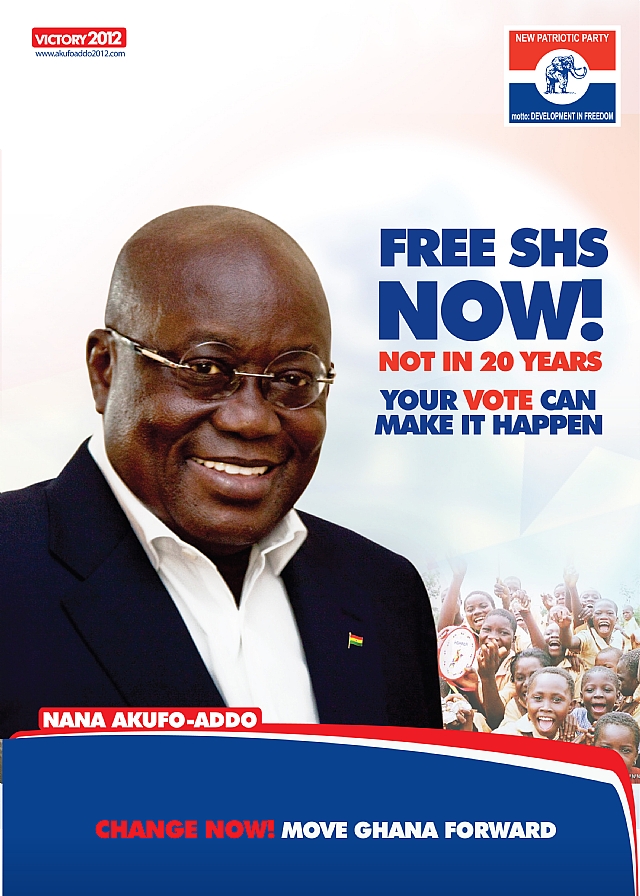 NPP’s Free SHS Education Policy: A Weapon Of Mass Destruction