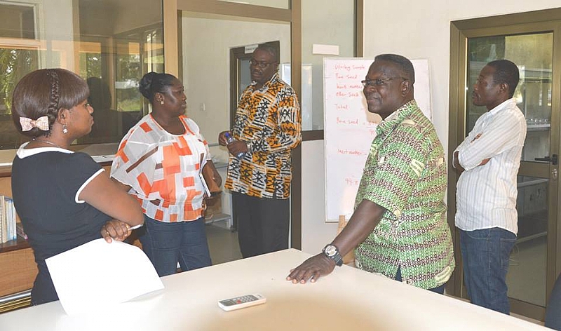 The National Seed Testing Laboratory Undergoes Training Supported by UNIDO